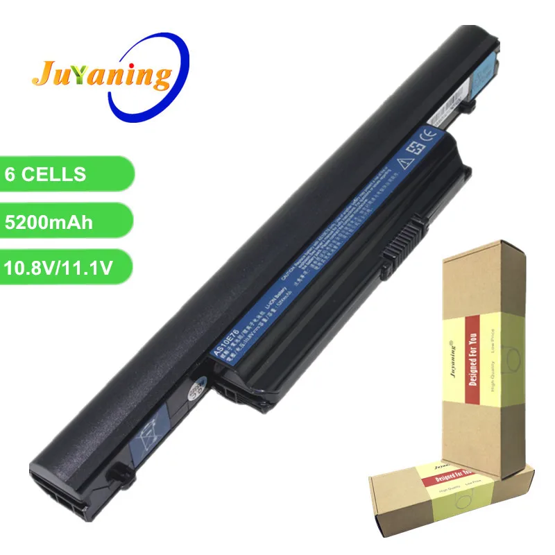 Juyaning Laptop battery for acer 5820G 5553 5553G 5625 5625G 5745 5745G Series AS10B73 AS10B75 AS10E76