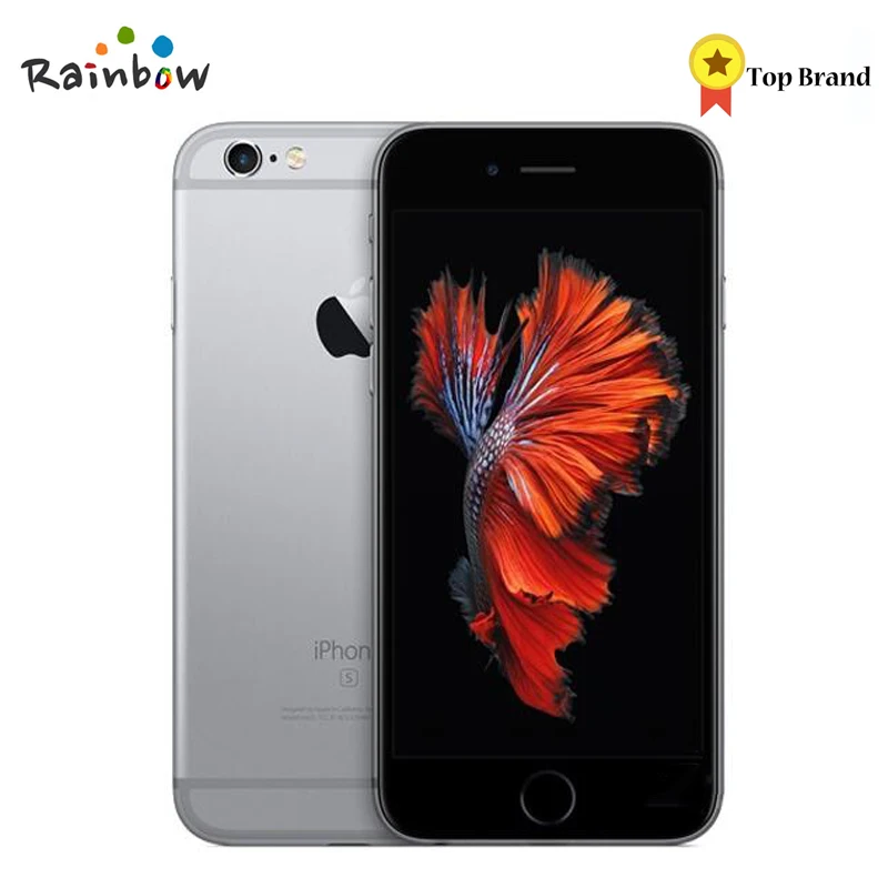 Original Apple iPhone 6s 4G LTE IOS teléfono móvil Dual Core 2GB RAM pantalla de 4,7 pulgadas con cámara trasera de 12MP cámara frontal de 5MP