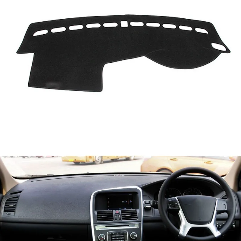 For volvo XC60 2012 2013 2014 2015 2016 Right and Left Hand Drive Car Dashboard Covers Mat Shade Cushion Pad Carpets Accessories