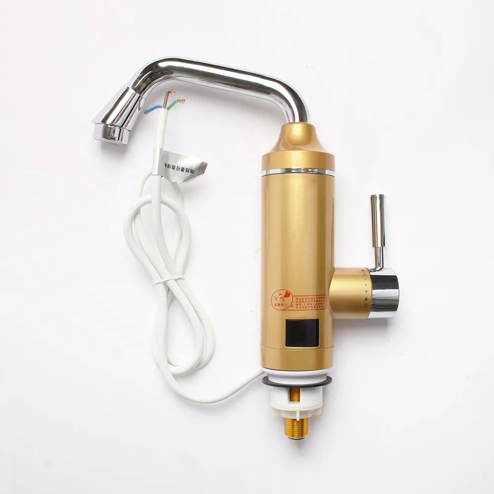 DMWD 3000W Scaldabagno Elettrico Cucina Istantanea di Acqua Calda del Rubinetto Riscaldatore di Acqua Senza Serbatoio Riscaldatore Display Digitale 220V