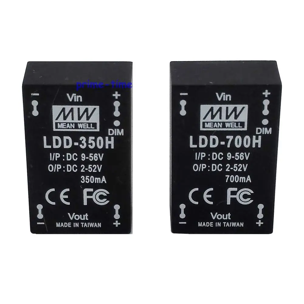 LDD350H LDD600H LDD700H LDD1000H MEAN WELL MEANWELL Original DC-DC Constant Current Step-Down LED Driver