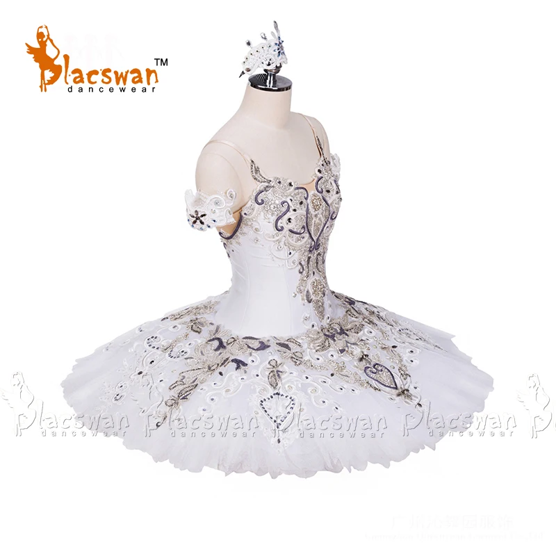 Professional Custom Made Competition Dress Prima Ballerina Ballet Costume White Ballerina Tutu BT696