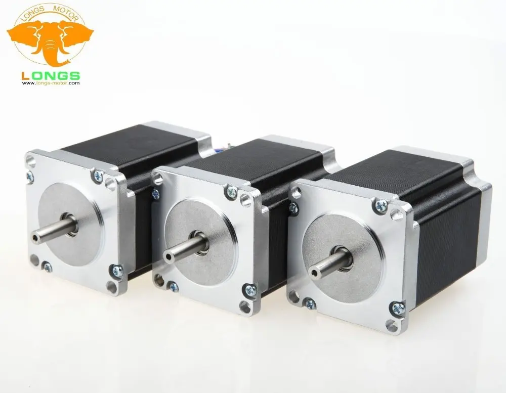 

3PCS Nema 23 stepper motor 272 oz.in 3.0A 4WIRES 23HS8430/23HS7430 CNC Router Cut Laser Engraving longs motor