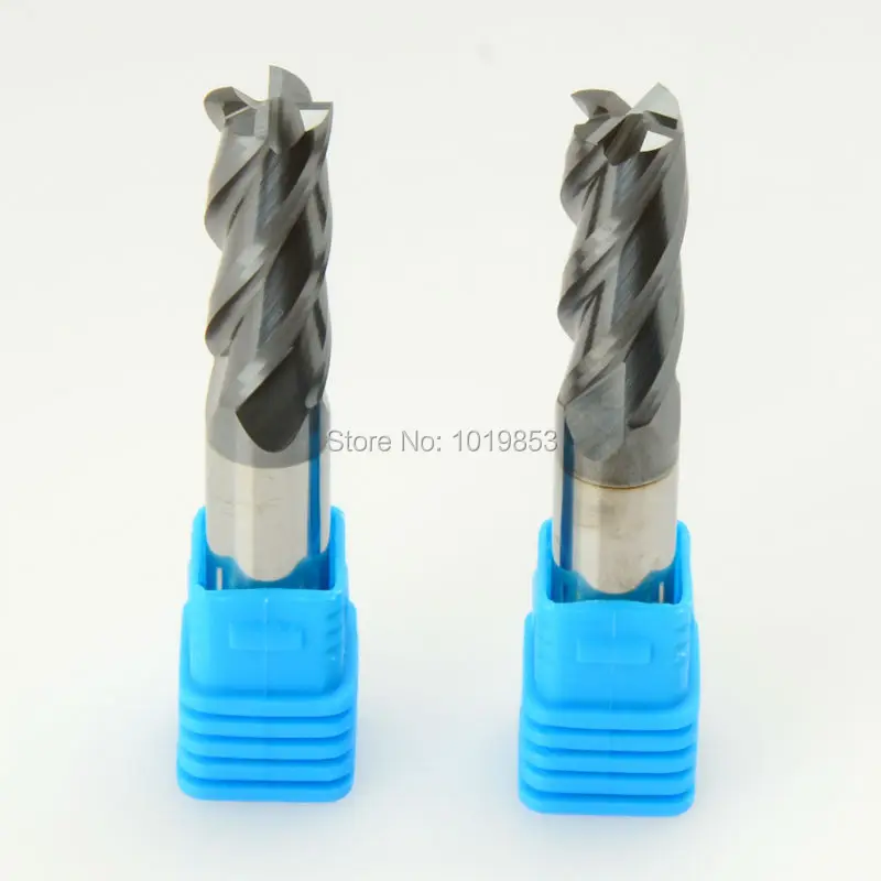 

2pcs SLONS S200-12x12x75L HRC50 12mm shank diameter Solid carbide end mill milling cutter for steel or cast iron