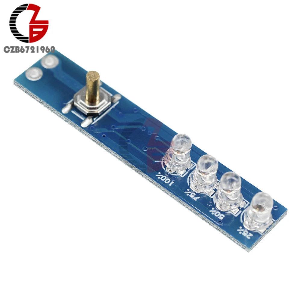 1S 2S 3S 4S 18650 Lithium Battery Capacity Indicator Li-ion Lipo Lead Acid Battery Power Level Indicator Tester Monitor for Car