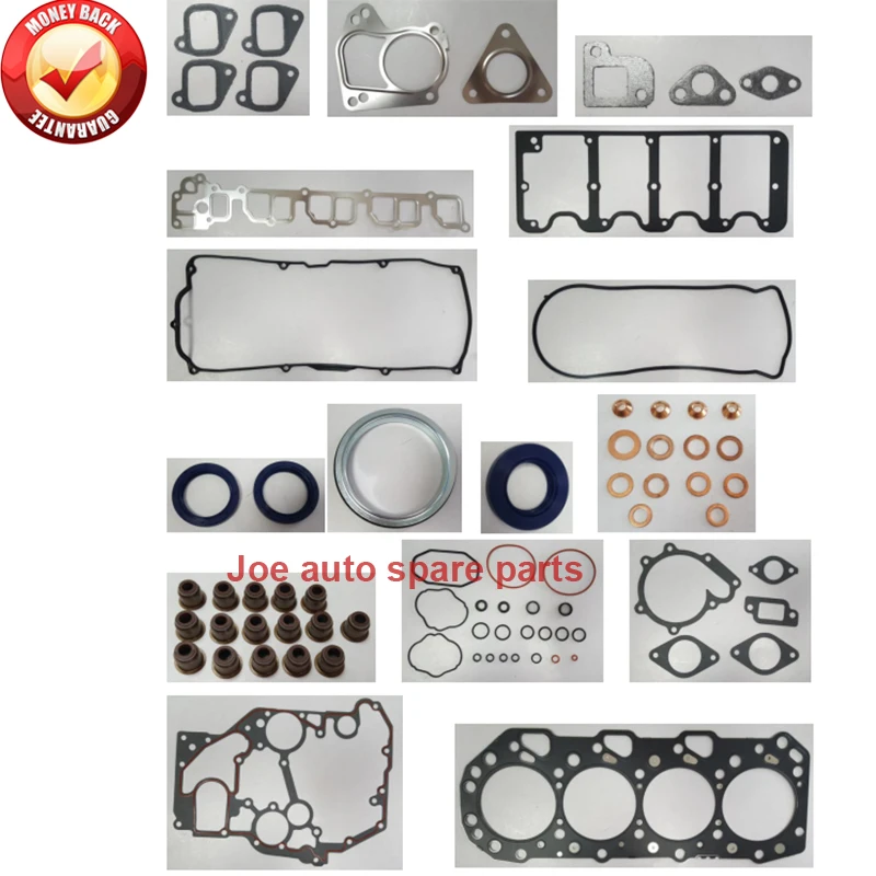 

4JX1 4JX1T Engine Full gasket set kit for ISUZU Bighorn/Trooper OPEL Monterey B DTI HOLDEN Jackaroo 3.0L 157HP 114HP