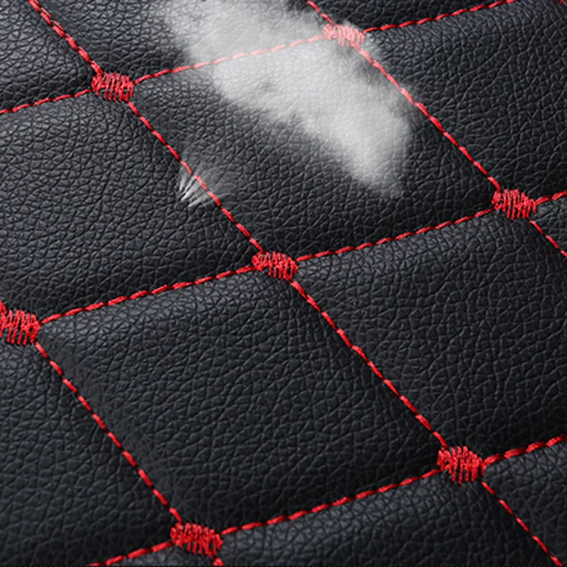 PU Leather Car Seat Cover Universal Auto Chair Front Rear Back Waterproof Cushion Protector Four Season Accessories Interior