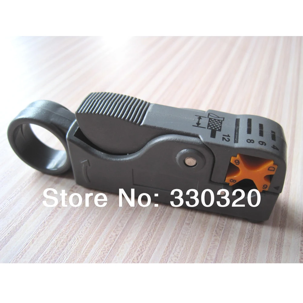 Multifunction Tool Rotary Coaxial Cable Cutter RG58 Stripper Cutter Tool for RG-58/59/62/6/6QS/3C/4C/5C Network Tool