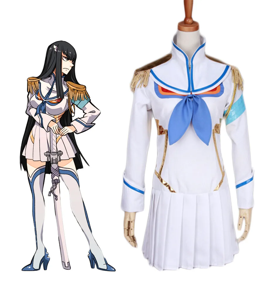 

Kiryuin Satsuki Cosplay Kill La Kill Satsuki Kiryuin Cosplay Costume Custom Made Any Size Holloween Party Costume