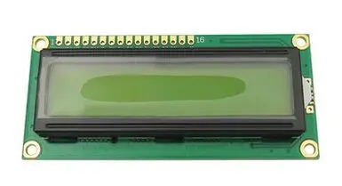 LCD 1602 16*2  Size:80*36mm VATN LCD Yellow green backlight China made new and original