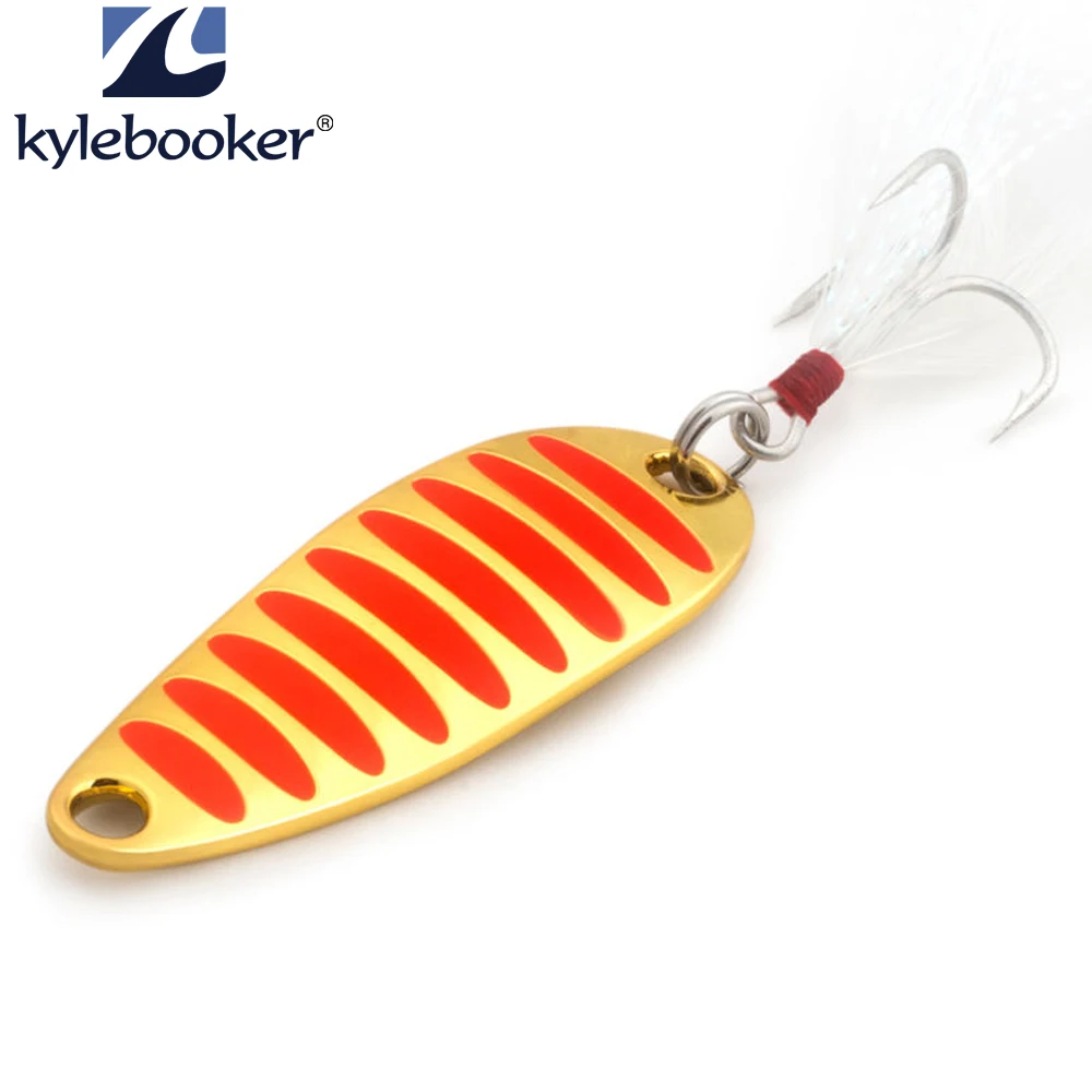 

Fishing spoon lure 2g 5g 7.5g 10g 15g 20g Gold/Silver fishing spoon hard lures metal baits Pesca