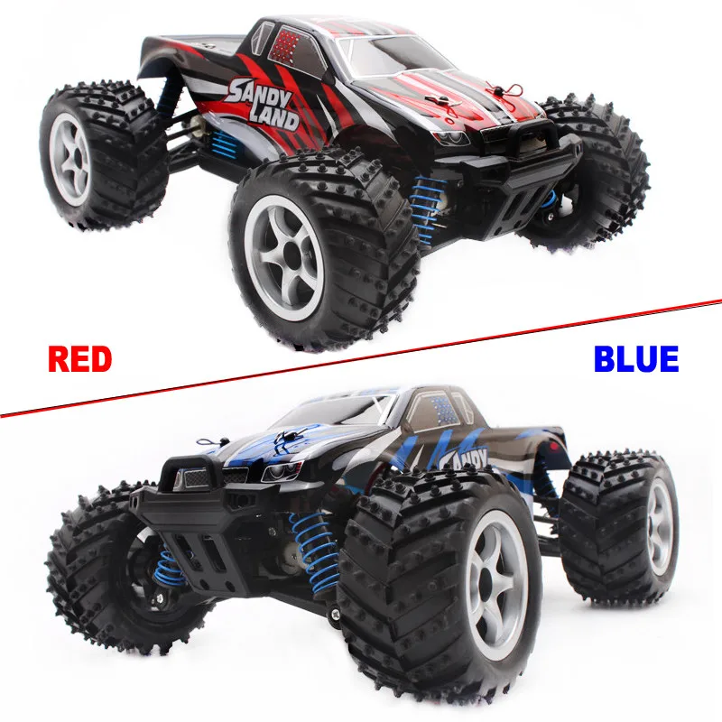 2.4GHz 40 KM/h 4WD RC سيارة عالية السرعة على الطرق الوعرة شاحنة بيك اب 1:18 الكهربائية الانجراف سباق سوبر قوية تخفيف الضغط امتصاص الصدمات