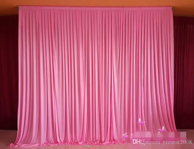 3m*3m backdrop for Party Curtain festival Celebration wedding Stage Performance Background Drape Drape Wall valane backcloth