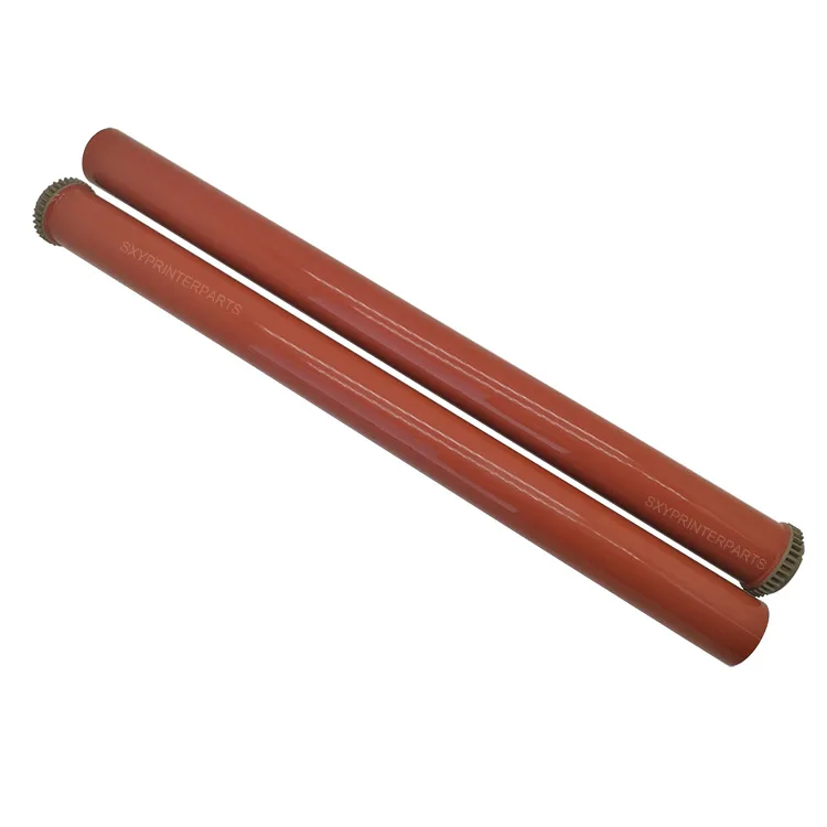 

2pcs Japan Material Fuser Film Sleeve for Toshiba E studio 2555 3555 Red Material Heat Roller