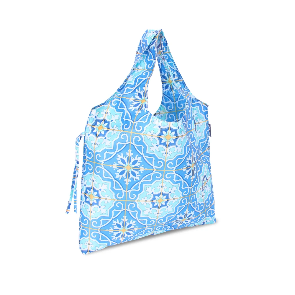 NAVO-حقيبة تسوق قابلة لإعادة الاستخدام ، حقيبة تسوق من قماش النايلون البيئي ، قابلة للطي ، حقيبة بقالة ، تصميم عصري #2