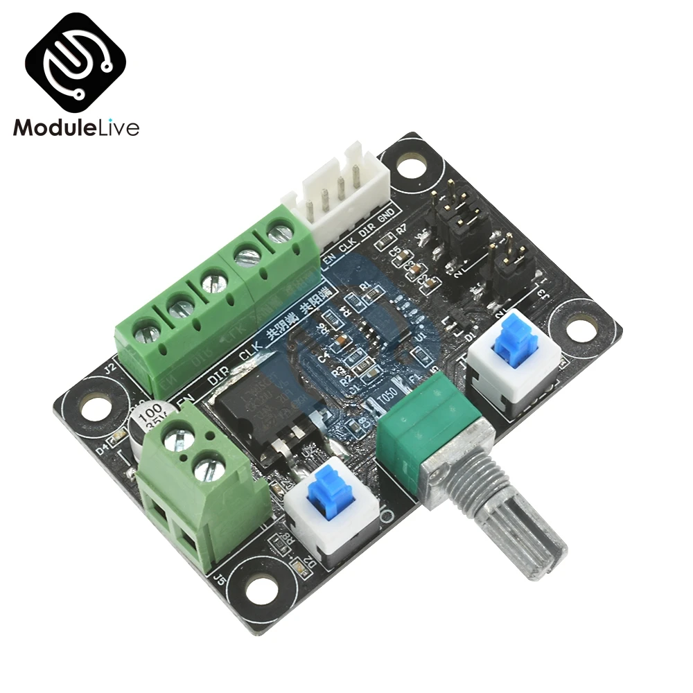 

DC 12V Stepper Motor Drive Driver Controller PWM Pulse Signal Generator Speed Control 8-24V Module Board Diye Electronic