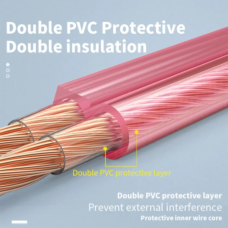 CHOSEAL DIY громкий Акустический кабель Hi-Fi линейный аудио кабель бескислородный медный динамик провод для усилителя домашнего кинотеатра KTV DJ система