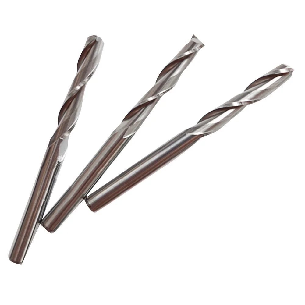 10pc 25mm Tungsten Steel Dual Edge Screw Router Bit Engrave Cutter Tool engraving wood router milling Spiral cutter woodworking