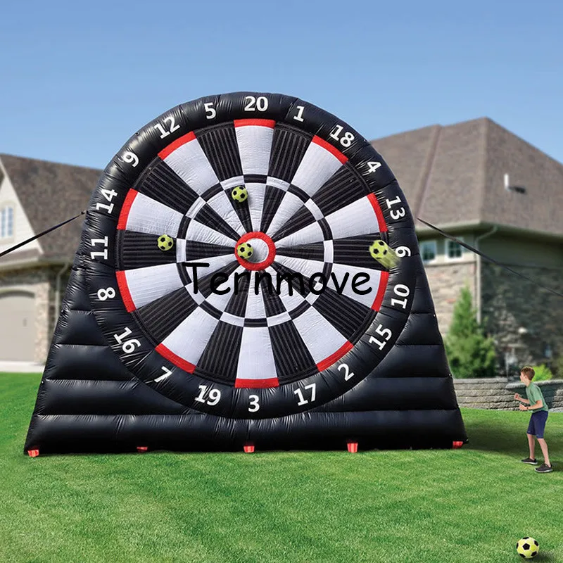 

Giant Inflatable Football Dart ,Inflatable Shooting Wall For Sale,Inflatable Target Football Wall Free a Pump