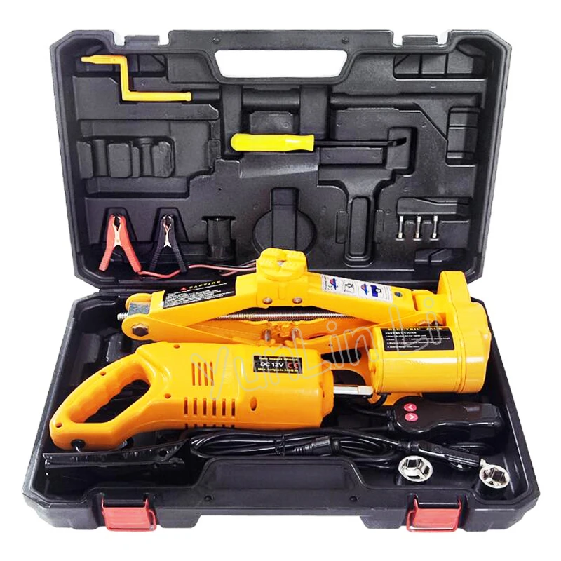 

Car-mounted Electric Jack 12V Car Horizontal Wrench Maximum Height 35cm Wind Gun Tire Replacement Multi-function Portable Tool