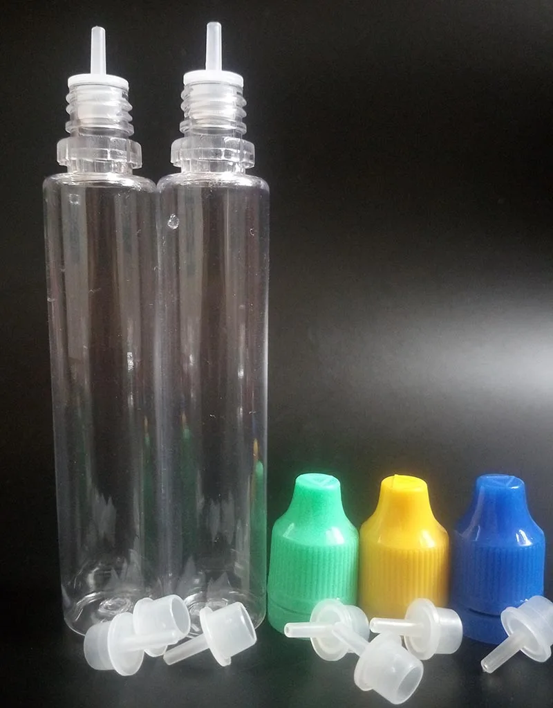 Pen Style Dropper Bottle PET 30ml Refillable Bottle with Tamper Evident Childproof Cap Plastic E liquid Bottles