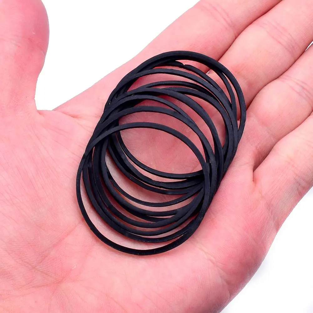 ATOMUS 100pcs/lot Tattoo Rubber Bands Black Silicone Rubber Tattoo Accessories For Coil Tattoo Machine Gun Supply