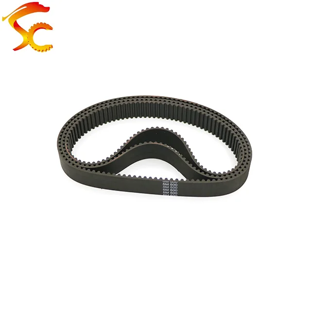 

2pcs HTD 5M Belt 5M-500MM length 500MM Teeth 100 closed loop rubber Drive Belt width 15mm/20mm/25mm closed loop 3D printer