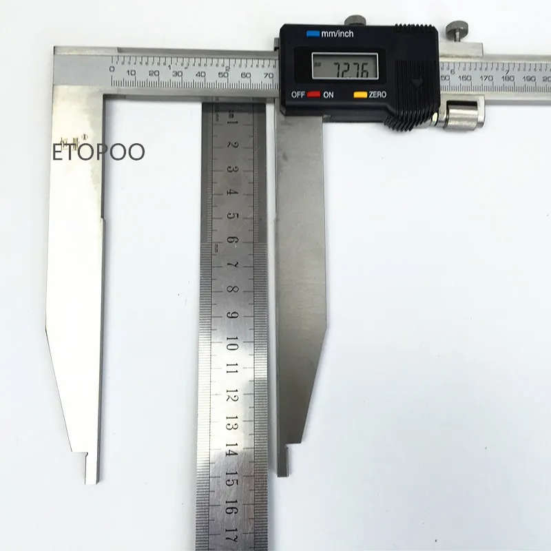 300mm long jaw digital caliper heavy duty digital vernier caliper 0-300mm with long jaw 150mm long digital slider caliper