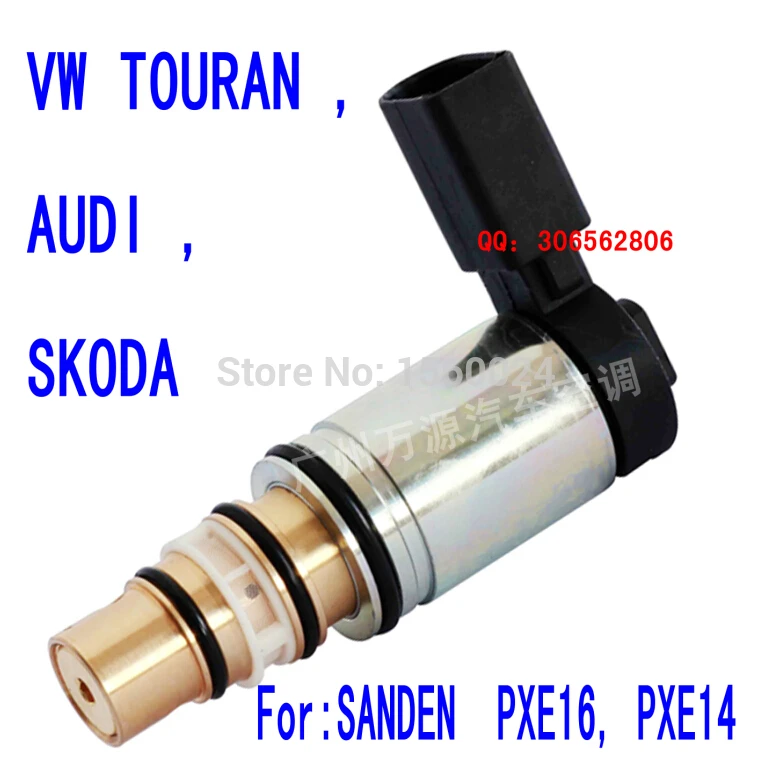 

Automotive air conditioning compressor control valve, frequency valve, solenoid valve FOR VW TOURAN ,SKODA SANDEN PXE16, PXE14