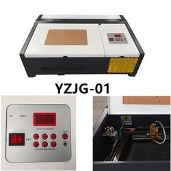 2022 New CNC110 / 220V 50W 200 * 300mm Mini CO2 Laser Engraving & Cutting Machine 3020 Laser with USB Sport