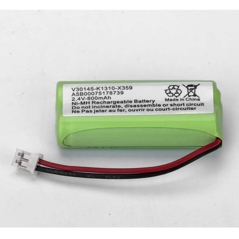 Bateria recarregável do telefone sem fio, 800 mAh, 2.4 V, C28, 42, 46, 42H, 36H, 360, 365, X359, alta qualidade, nova chegada