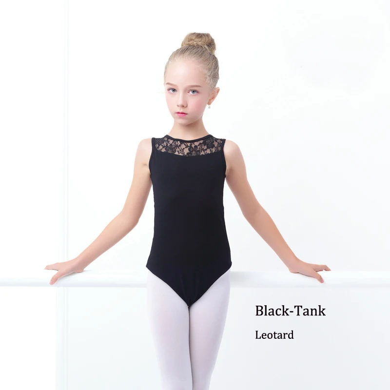 

High Grade Lace Sleeveless Long Sleeves Ballet Dance Sets Girls Sexy Dance Leotard Dancewear Gymnastics Floral Lace Costumes