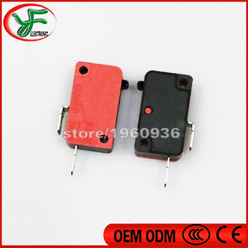 High quality low price 2 terminals microswitch for push button/ SANWA/ZIPPY/American style joystick /game machine microswitch