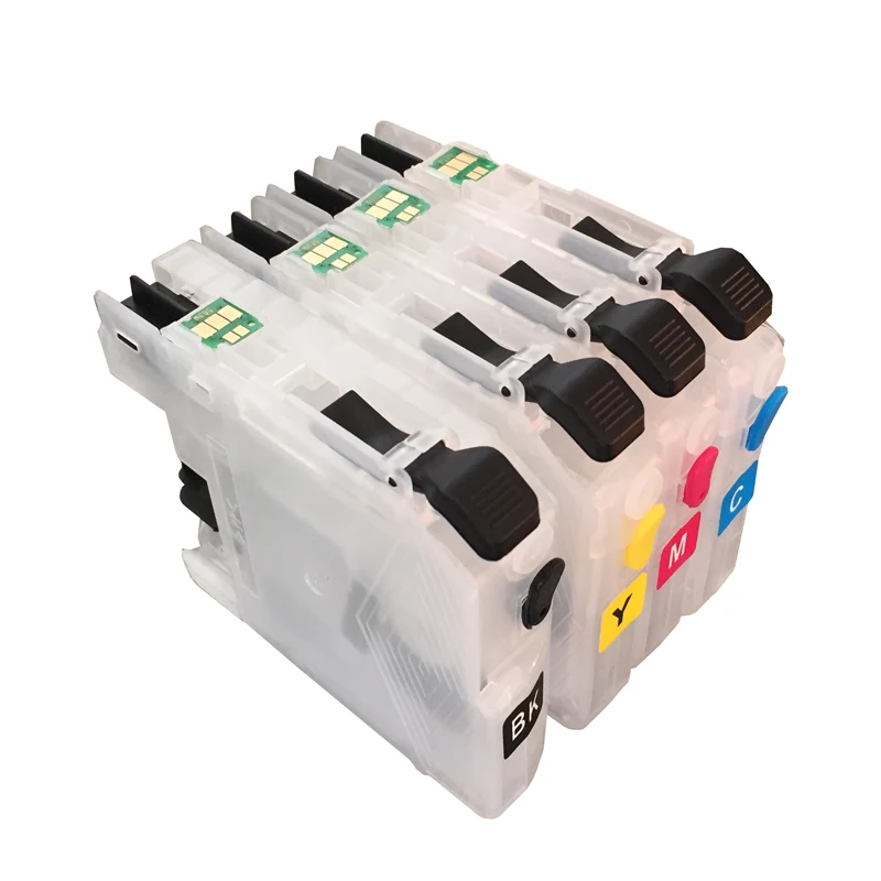 LC231 LC233 Refillable Ink Cartridge With ARC chips for Brother MFC-J5720 MFC-J4120 MFC-J4620 J5320 J480DW MFC-J680DW Printer