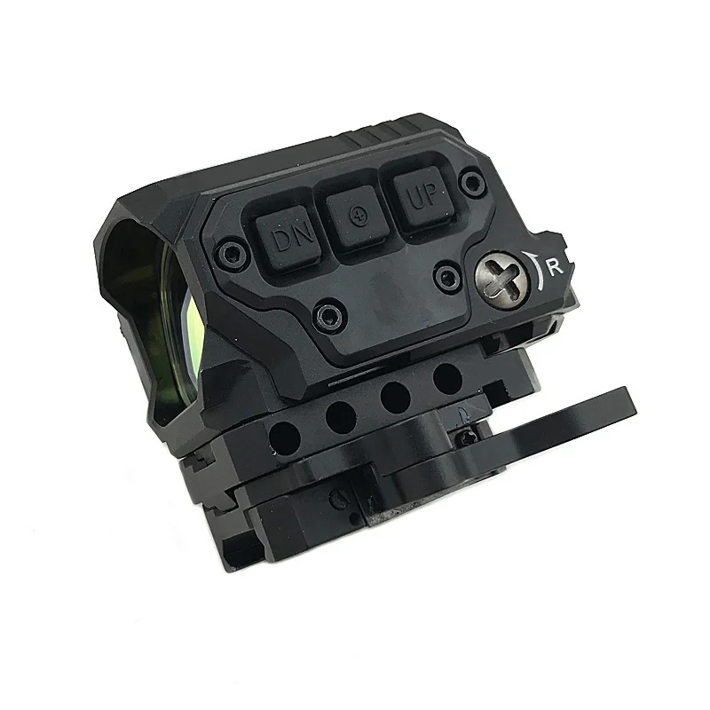 Imagem -03 - Tactical R1x Red Dot Sight Holographic Scope Caça Riflescope Função ir para ar Rifle