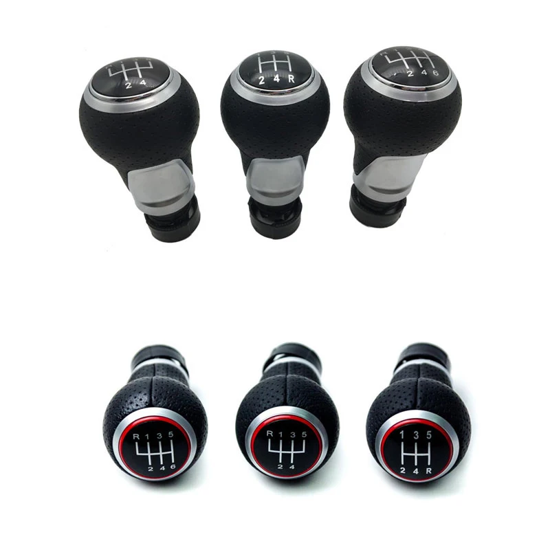 12mm Gear Knob For Seat Skoda Ford Audi A3 A4 B6 B7 B8 A6 S4 B8 8K A5 8T Q5 Volkswagen Vw Passat Golf 4 5 6 7 GTI Car Shift Knob