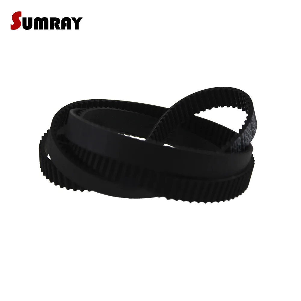 HTD3M Gear Belt 3M-1005/1014/1026/1050/1062/1068/1071/1110/1125mm Pitch Length 10/15mm Width Synchronous Belt for Sewing Machine