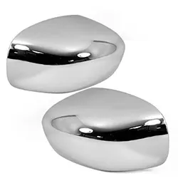 Chrome Mirror Cover For 05-10 Chrysler 300 300C (NOT For 300M / R/T & SRT8 Model) / 05-10 Dodge Magnum / 06-10 Dodge Charger LHD