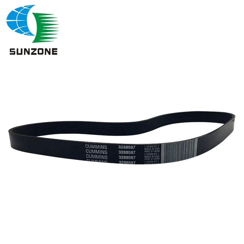 Diesel Engine Parts Fan Belt 3288587 For MECHANICAL Engine M11 MTA11 L10 V Ribbed Belt 3288587