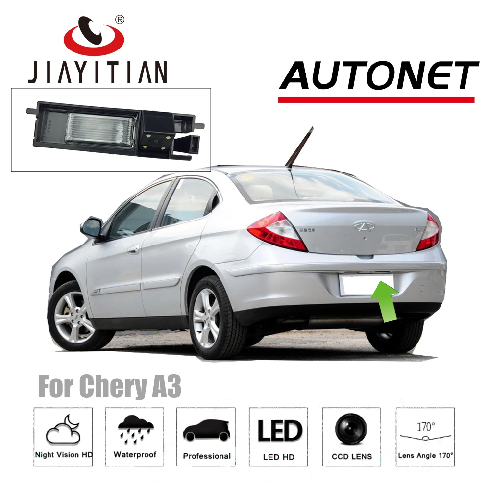 JiaYiTian Camera for Chery Tiggo 3 Tiggo FL T11 A3 Sedan 2010~2016 CCD Night Vision Parking camera backup Reverse Camera