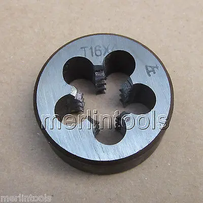 

Trapezoidal Metric Left hand Die TR16 x 4mm Pitch