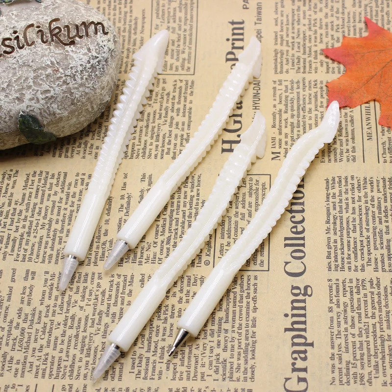 Jonvon Satone 30 Pcs Wholesale Creative Bone Modeling Ball Point Pen New And Lovely Stationery Student For Writing Stationery