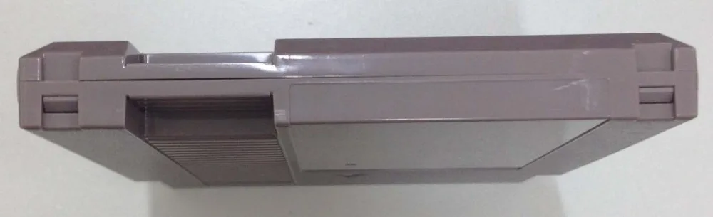 خرطوشة ألعاب بديلة 72 دبوس ، غلاف بلاستيكي لوحدة تحكم NES ، رمادي