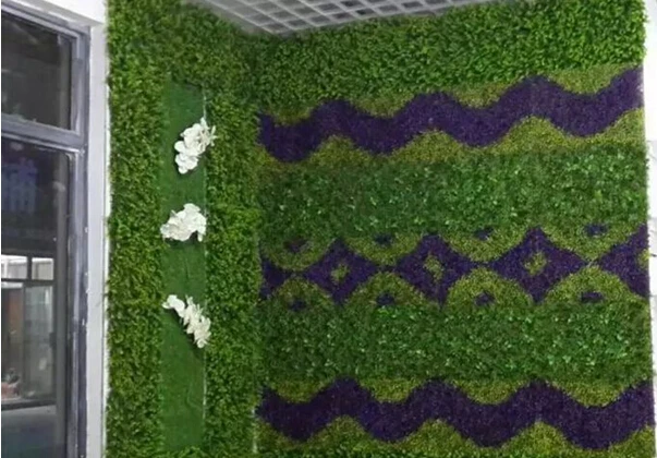 SPR Simulation of the plant wall lawn lawn plants artificial diamond mosaic encryption turf wall decoration wholesale-40*60cm