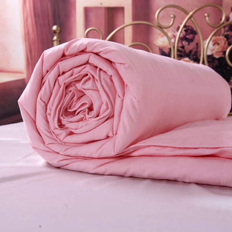 Fashion Advanced Silk Quilt Winter Summer Handwork Natural Silk Comforters 100%Mulberry Silk Filler Silk Blanket 2kg/3kg/4kg