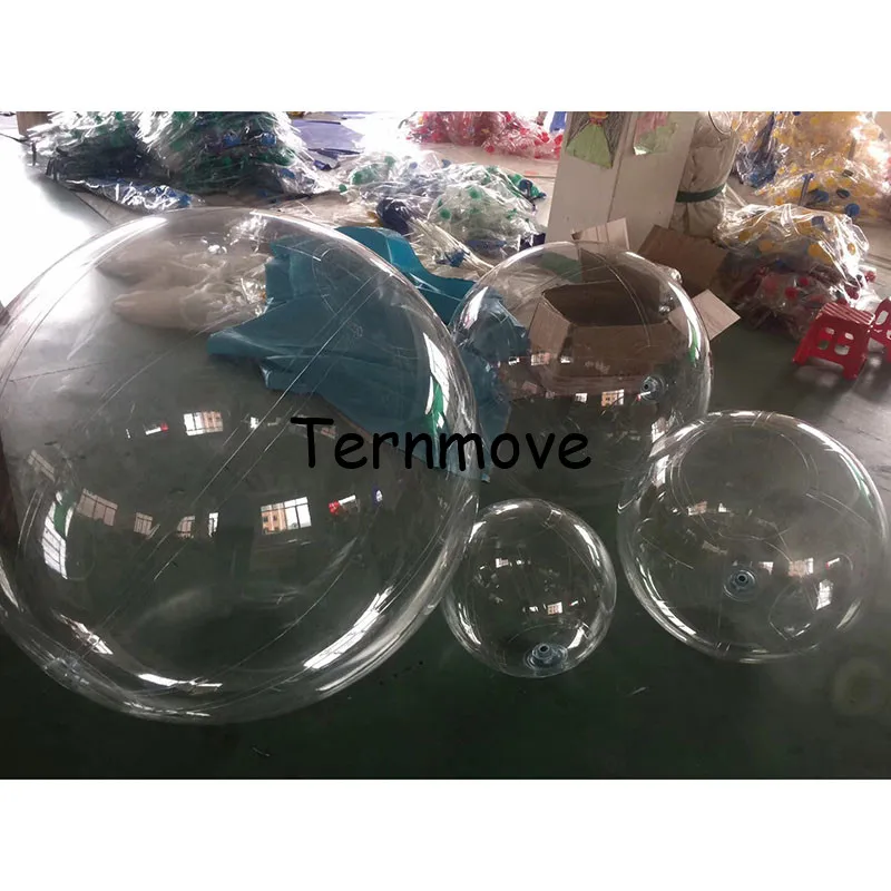 Clear bubble Christmas Ball PVC Transparent Balloons Helium Ball Birthday Wedding Party Decorshow show Window decoration ball