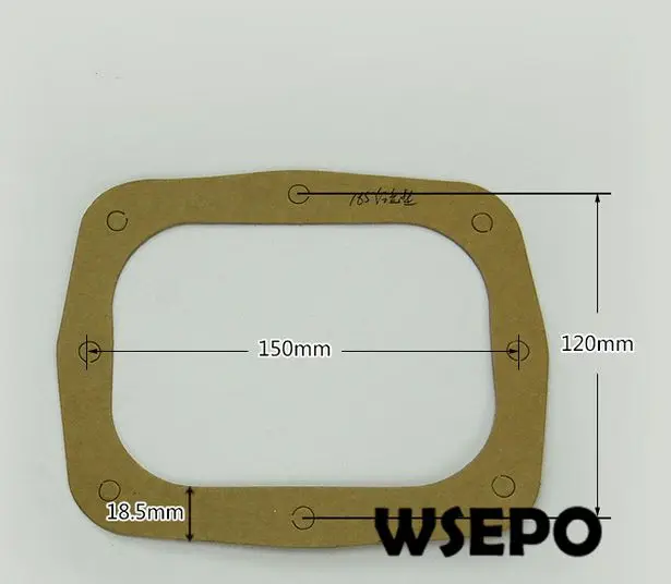 OEM Quality! Rear Cover Gasket for R190 4 Stroke Small Water Cooled Diesel Engine