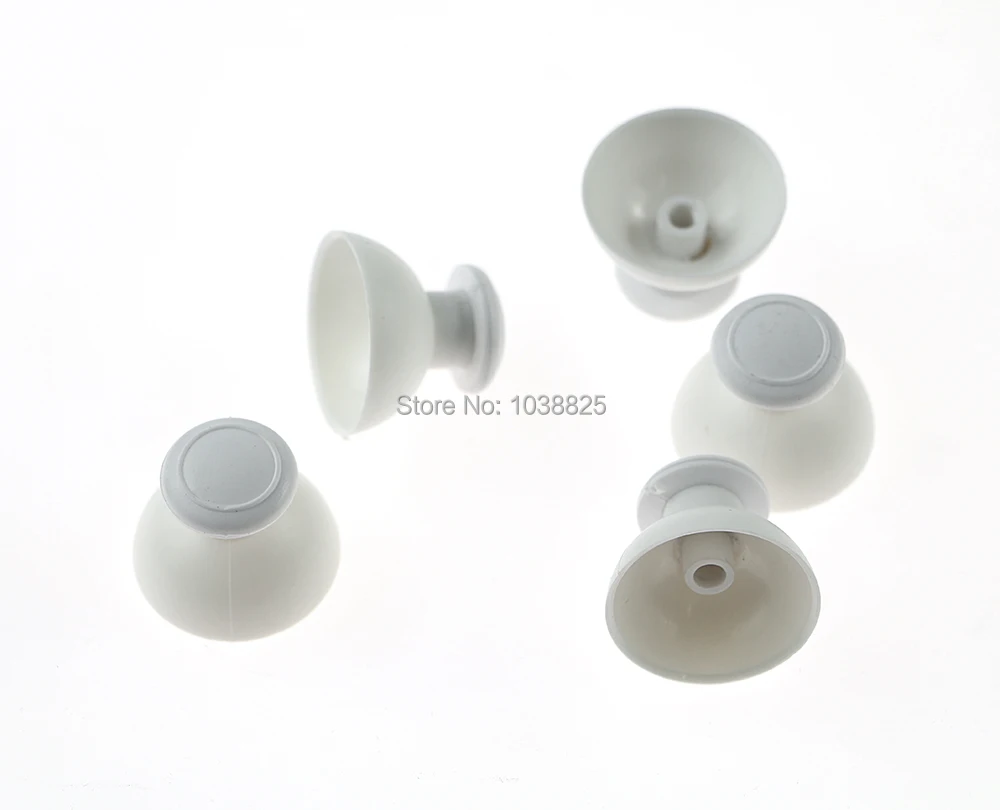 50pcs/lot Replacement Thumbstick Joysticks Cap Shell Mushroom Caps for Nintendo Wii Nunchuck Controller