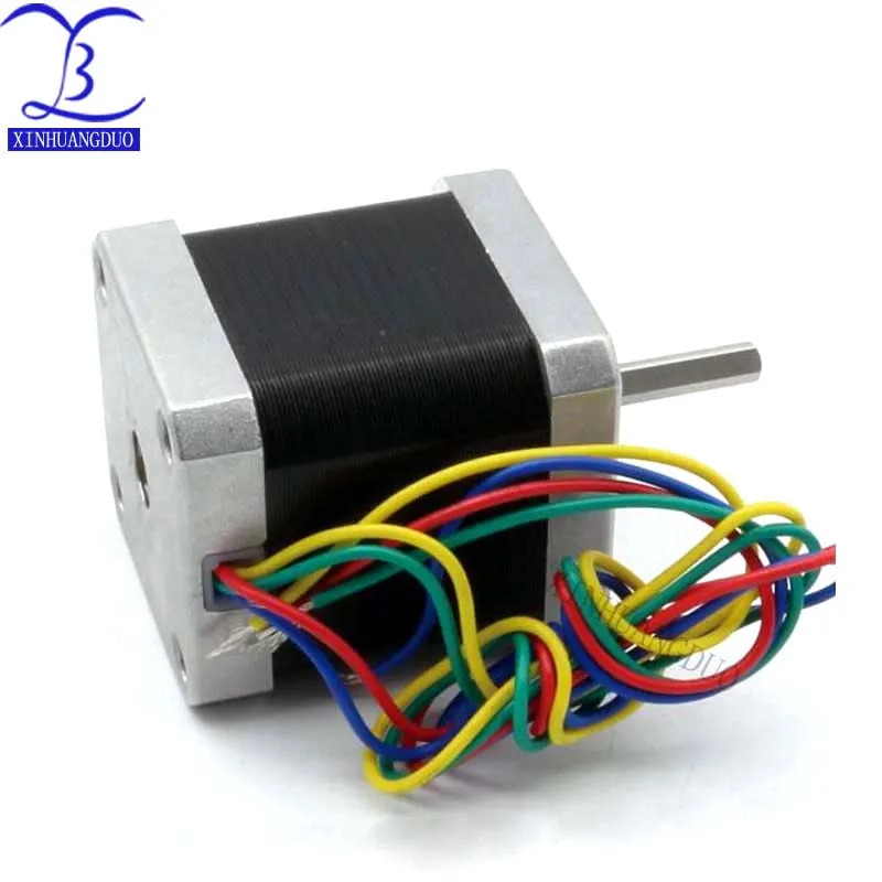 Best Excellent !  1pcs 4-lead Nema17 Stepper Motor 42 motor Nema 17 motor 42BYGH 1.8A (17HS8401) motor for CNC XYZ