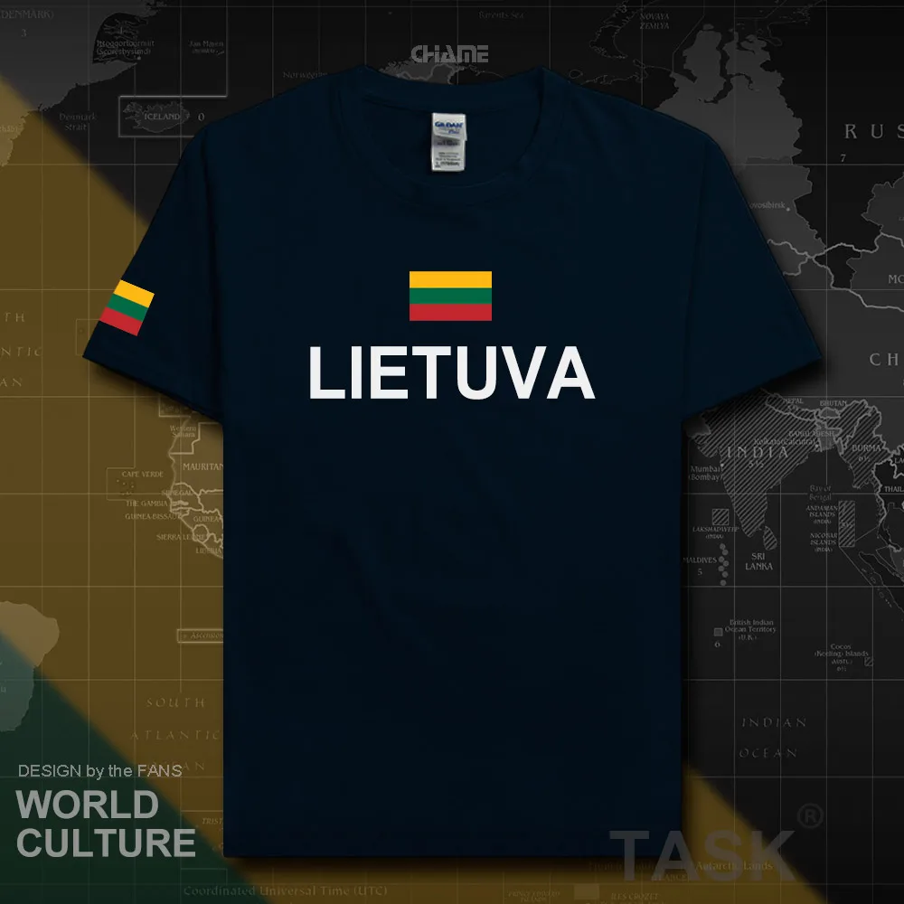 Lithuania Lithuanian men t shirt fashion 2017 jerseys nation team 100% cotton t-shirt clothing tes sporting LTU Lietuva Lietuvos